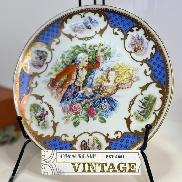 Limoges Paris Other - Limoges Porcelain Sleeping Beauty Premier Edition 1983 w/ Display Stand